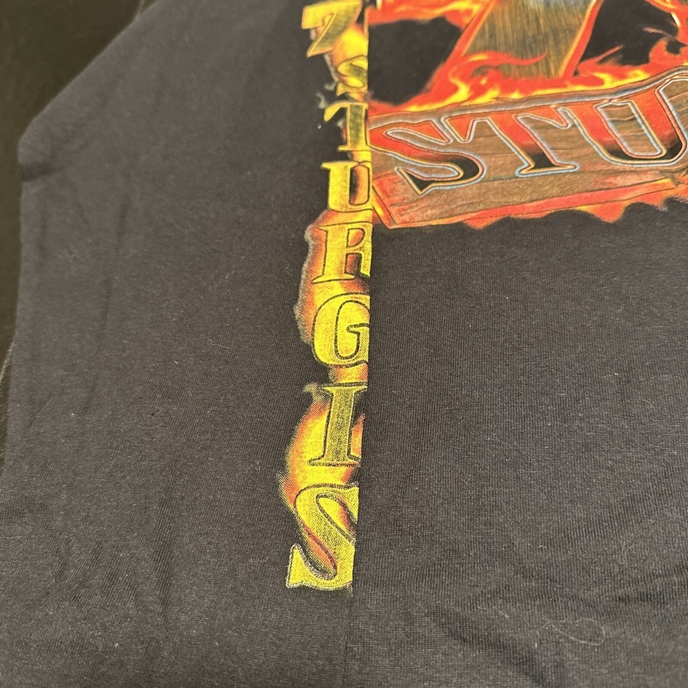 Zing Sturgis Motorcycle Rally 2010 Long Sleeve Shirt With Tags Size Medium - Picture 5 of 8